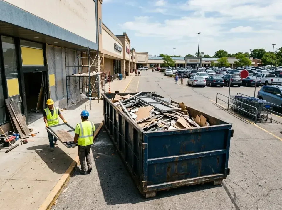 retail-store-renovation-debris-003 — frequently asked questions, Roll-off Dumpster Rentals in West Lake Hills, TX